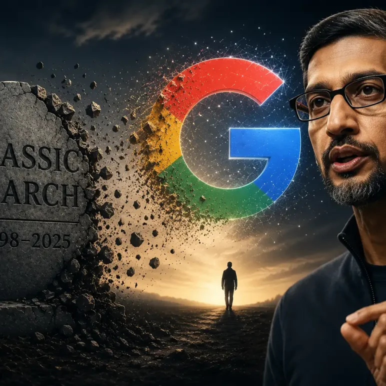 Google's Sundar Pacha Just Told Us Classic Search Is Dying